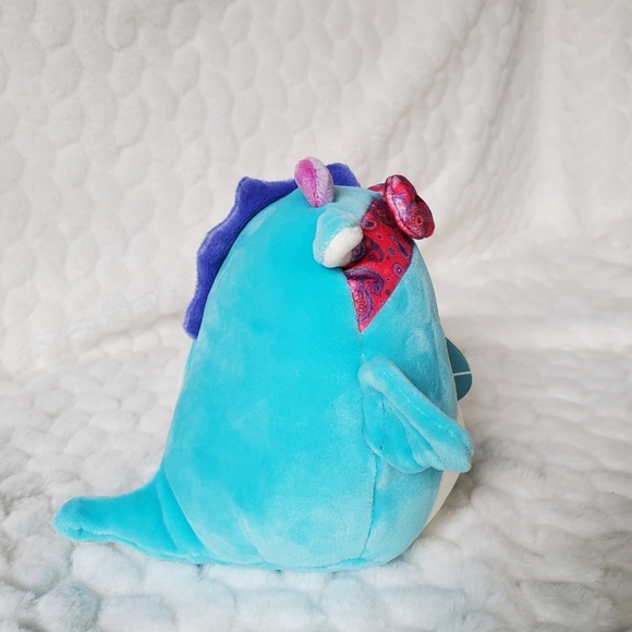 Tatiana the Dragon with Bow Squishmallows 5 Inch BNWT - Picture 5 of 7